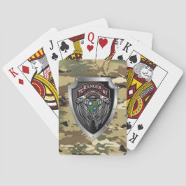 Iconic 75:e Skogsvaktare Regiment Casinokort