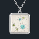 Iconic atom- Starbursts halsband<br><div class="desc">Detta Iconic atom- Starbursts halsbandmönster presenterar iconic atom- starbursts. Det är höger! Old school, lagar mat med grädde kulör bakgrund med guld- stänk är den perfekta bakgrunden för den vibrerande turkosen, rogivande selleri, och den kitschy peargröntfärgaden cirklar. Fläckarna av färg förläggas sporadically i olikt storleksanpassar med att överdra formad linjer...</div>