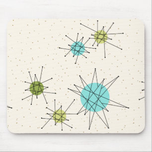 Iconic atom- Starbursts Mousepad Musmatta
