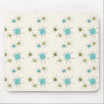 Iconic atom- Starbursts Mousepad Musmatta<br><div class="desc">Detta Iconic atom- Starbursts Mousepad mönster presenterar iconic atom- starbursts. Det är höger! Old school, lagar mat med grädde kulör bakgrund med guld- stänk är den perfekta bakgrunden för den vibrerande turkosen, rogivande selleri, och den kitschy peargröntfärgaden cirklar. Fläckarna av färg förläggas sporadically i olikt storleksanpassar med att överdra formad...</div>