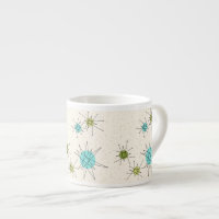 Iconic Atomic Starbursts Espresso Mugg