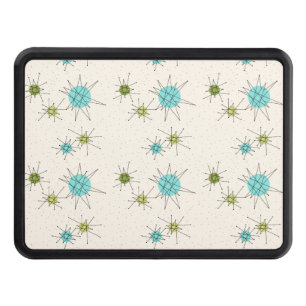 Iconic Atomic Starbursts Trailer Hitch Cover Dragkroksskydd