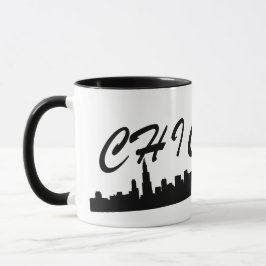 Iconic Chicago City Skyline Mugg