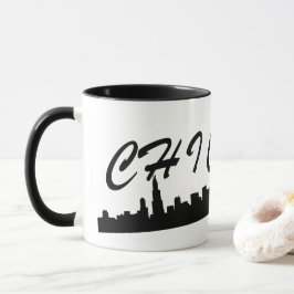 Iconic Chicago City Skyline Mugg