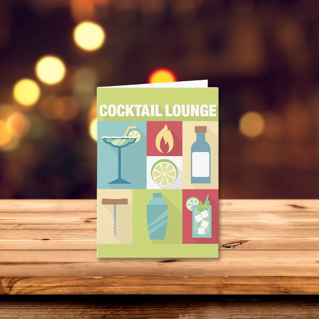 Iconic designat för yrkesmässig Bartender Kort (Skapare uppladdad)