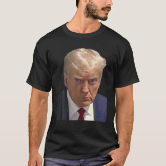 Iconic Donald J Trump Mugshot Fulton County Georgi T Shirt