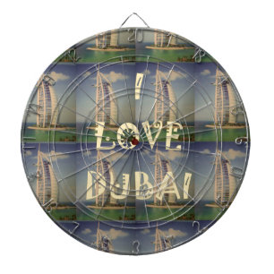 Iconic Dubai: "I Kärlek Dubai" Vector Graphic desi Piltavla