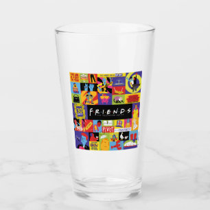 Iconic FRIENDS™ Mönster Glaskopp