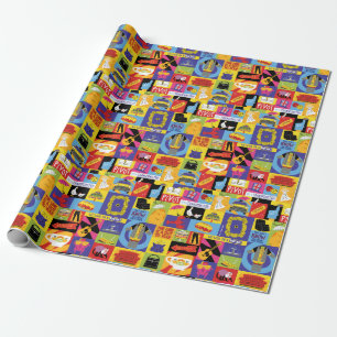 Iconic FRIENDS™ Mönster Presentpapper