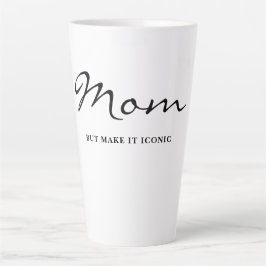 Iconic Fun Witty Cool Mom Latte Mug