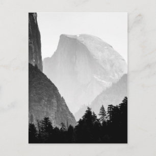 Iconic halv dal för kupolstenansikte   Yosemite Vykort