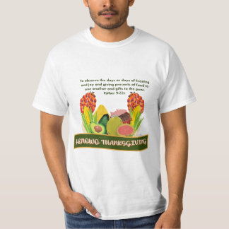 Iconic Homowo Thanksgiving Symbol White T-shirt