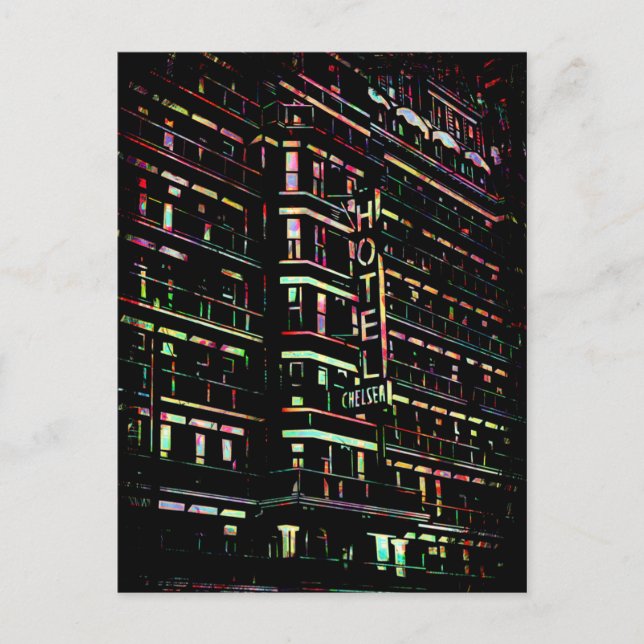Iconic Hotel Chelsea New York Vykort (Framsida)