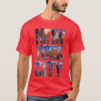 iconic landmarks NEW YORK CITY boy T Shirt