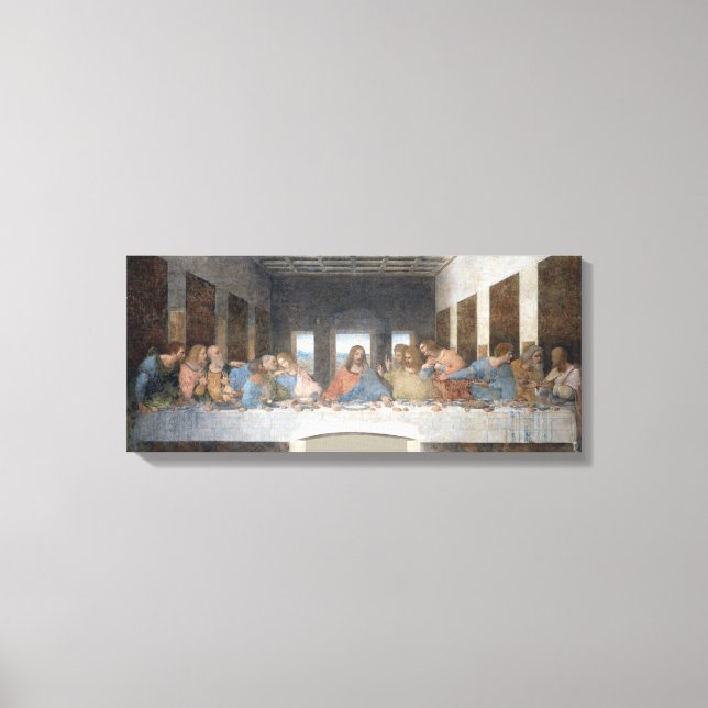 Iconic Leonardo da Vinci, den sista leverantören Canvastryck (Framsida)