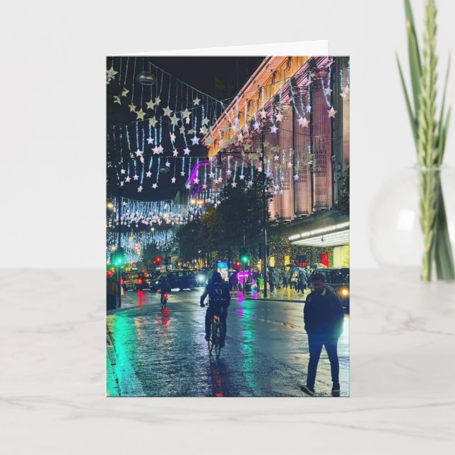 Iconic London - Christmas Kort (Framsida)