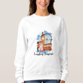 Iconic London Souvenir Illustration" T Shirt