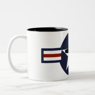 Iconic Mustang P51 Två-Tonad Mugg
