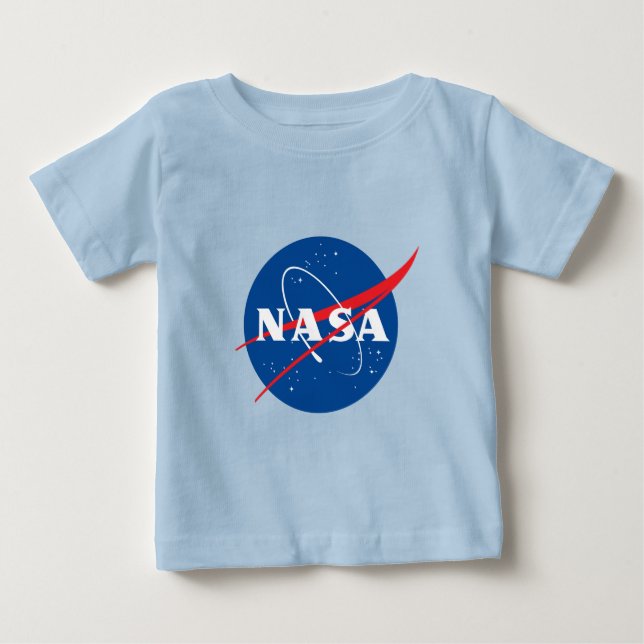 Iconic NASA Baby Uranus Blue T-Shirt (Framsida)