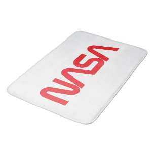 Iconic NASA Circa Bath Mat (Rocket White) Badrumsmatta