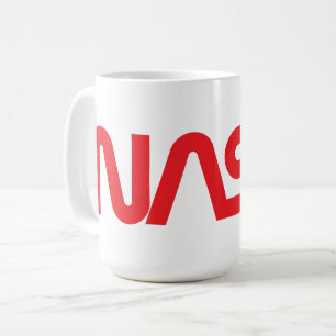 Iconic NASA Circa Mugg (Rocket White)
