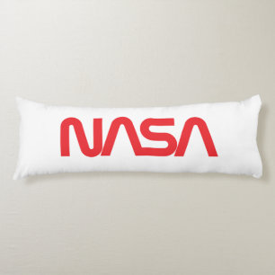 Iconic NASA Circa Rocket White Klass A Cotton Kroppskudde
