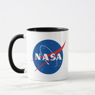 Iconic NASA Eclipse Black/White Ceramic Mugg