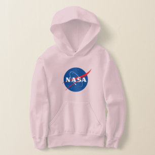 Iconic NASA Girls’ Horizon Rosa Hoodie (XS-XL) T Shirt