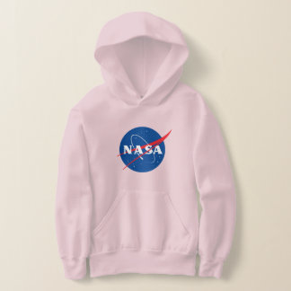 Iconic NASA Girls’ Horizon Rosa Hoodie (XS-XL) T Shirt