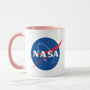 Iconic NASA Horizon Rosa/White Ceramic Mugg