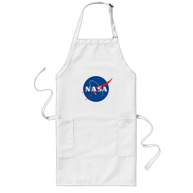 Iconic NASA Long Chef Apron Långt Förkläde (Framsidan)