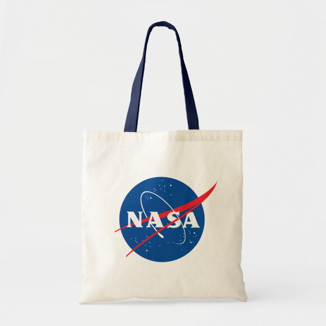 Iconic NASA Nght Himmel Blue Trim Value Tygkasse (Framsidan)