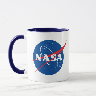Iconic NASA Night Himlar Blue/White Ceramic Mugg