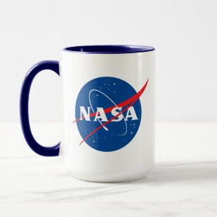 Iconic NASA Night Himmel Blue/White Ceramic Bistro Mugg