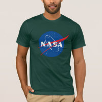 Iconic NASA Passande Cotton T-Shirt (Aurora Grönt)