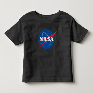 Iconic NASA Småbarn T-Shirt (Eclipse Black)