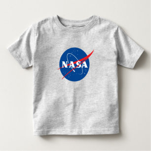Iconic NASA Småbarn T-Shirt (Mercury Grått)