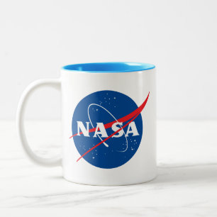 Iconic NASA Uranus Blue Trim Ceramic Mugg