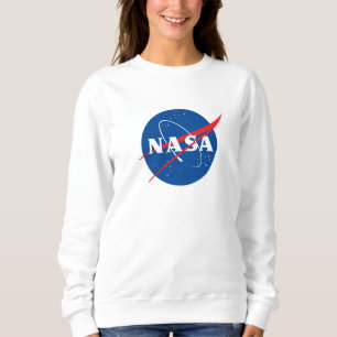Iconic NASA Women's Sweatshirt (Rocket White) T Shirt
