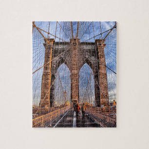 Iconic New York Landmark Brooklyn Bridge Pussel