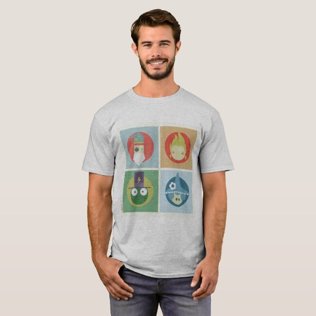 Iconic Ravenwood professorer Tee Shirt (Hel framsida)