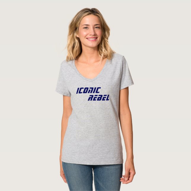 Iconic Rebel T-Shirt (Hel framsida)