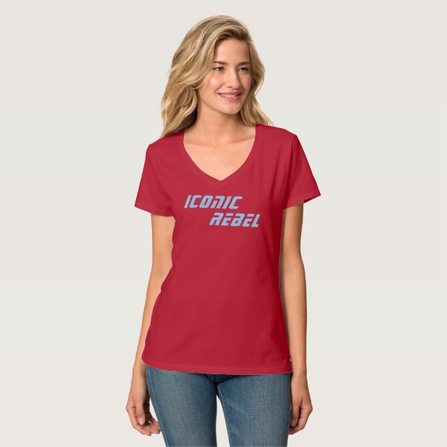 Iconic Rebel T-Shirt (Hel framsida)