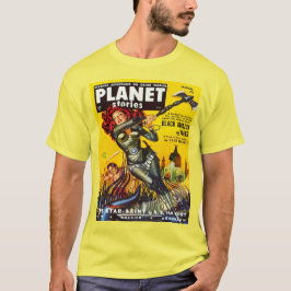 ICONIC RETRO ILLUSTRATION FÖR SCI FI TEE SHIRT