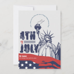 Iconic Salute to Liberty, 4 juli Julkort