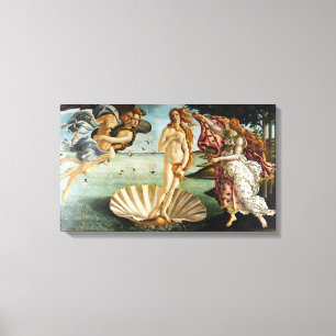 Iconic Sandro Botticelli Venus födelse Canvastryck