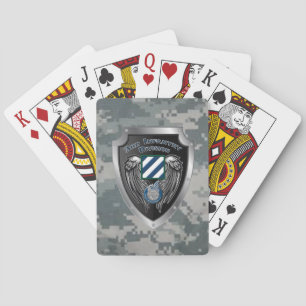 Iconic "Sten of the Marne" 3rd Infantry Division Casinokort