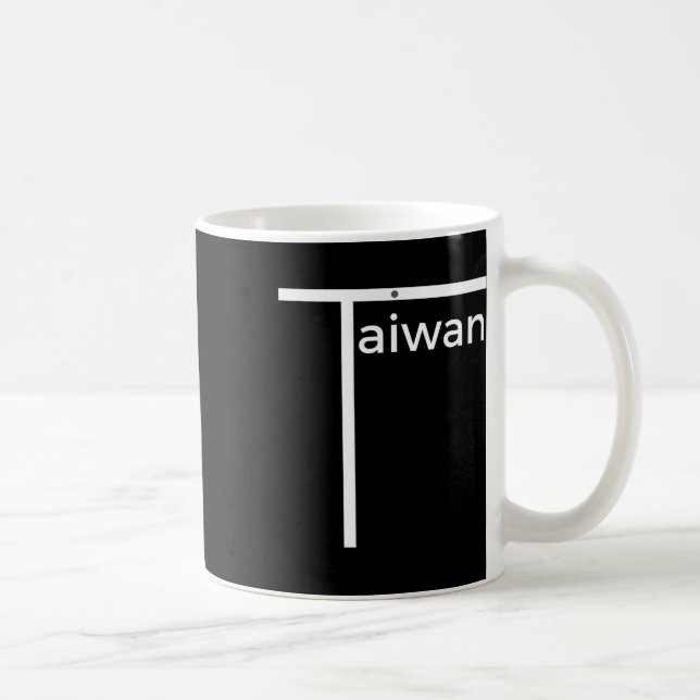 Iconic Taiwan Badminton Team Inspired Funny Flagga Kaffemugg (Höger)