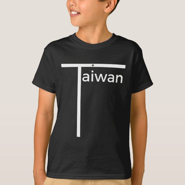 Iconic Taiwan Badminton Team Inspired Funny Flagga T Shirt (Framsida)