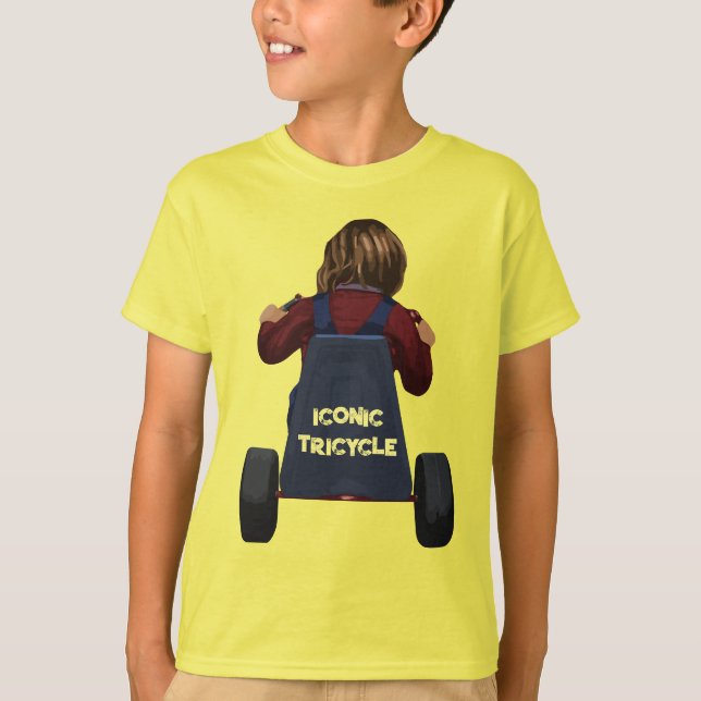 Iconic Tricle Halloween Cute Kid Boy Girl 2023 T Shirt (Framsida)
